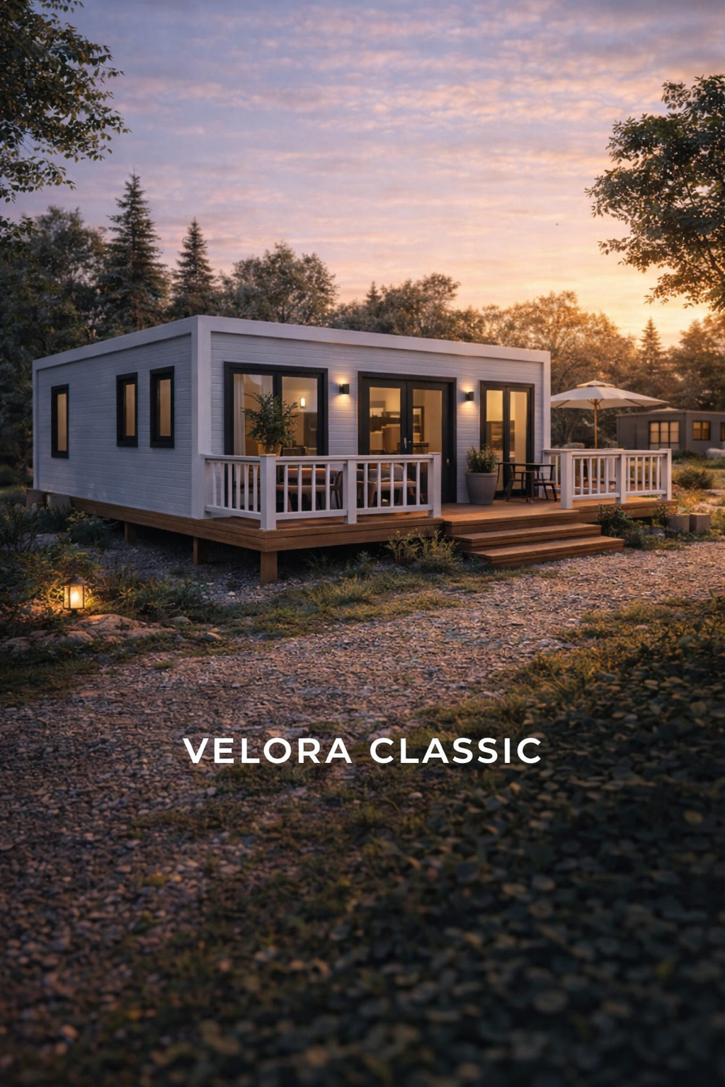 VELORA Classic – Lodge modulaire 74 m² - À partir de €39,900 – Velora ...